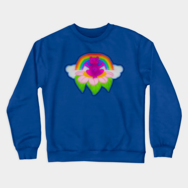 Serenity Bear Crewneck Sweatshirt by Patchwork Bird